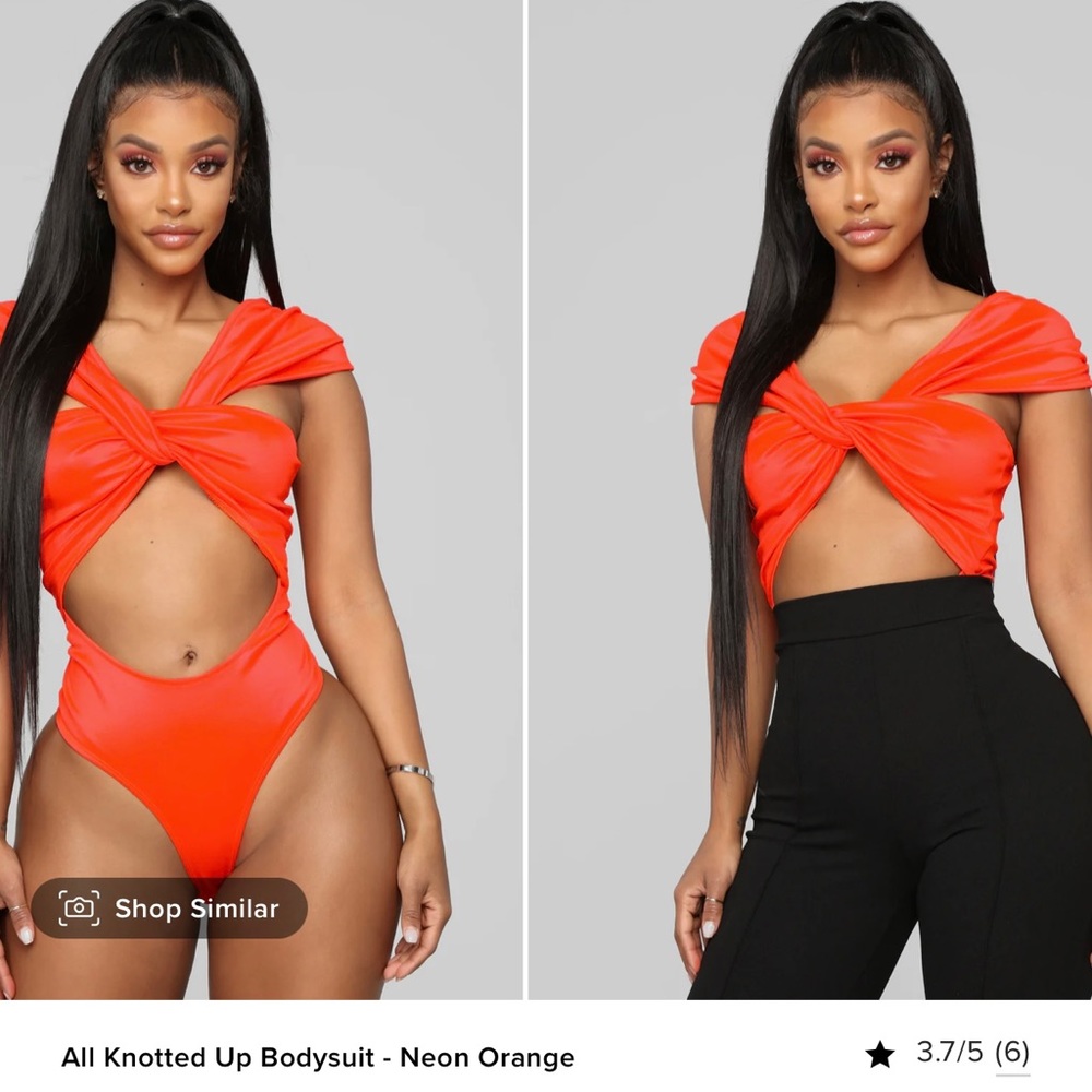 Satin bodysuit